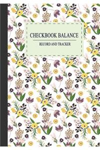 Checkbook Balance Record and tracker