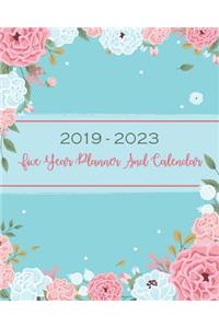 2019-2023 Five Year Planner And Calendar
