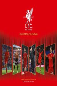 Liverpool F.C. Official Desk Easel 2018 Calendar - Month To