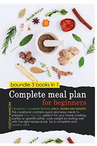 Complete Meal Plan for Beginners