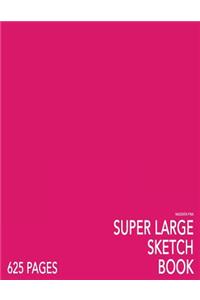 Magenta Pink Super Large Sketchbook