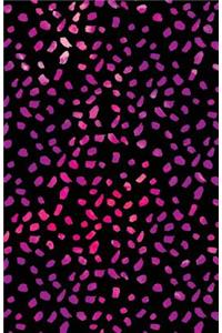 Journal Notebook Abstract Watercolor Dabs Mauves
