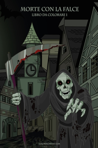 Morte con la Falce Libro da Colorare 1