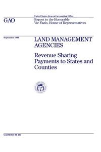 Rced98261 Land Management Agencies: Revenue Sharing Payments to States and Counties