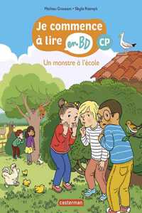 Je commence a lire en BD CE1/Un monstre a l'ecole