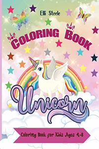 Unicorn Coloring Book