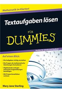 Textaufgaben loesen fur Dummies