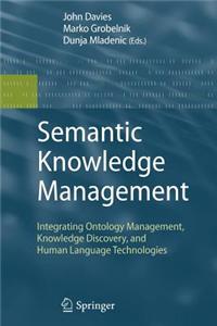Semantic Knowledge Management