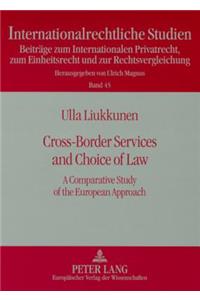 Cross-Border Services and Choice of Law