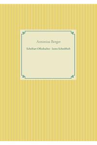 Schriftart Offenbacher - leeres Schreibheft