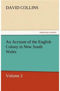 Account of the English Colony in New South Wales