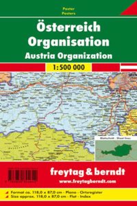 Organization Map Flat in a Tube 1:500 000
