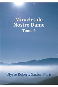 Miracles de Nostre Dame Tome 6