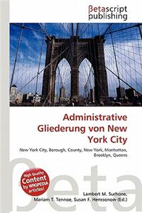 Administrative Gliederung Von New York City