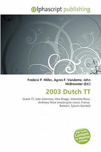 2003 Dutch Tt