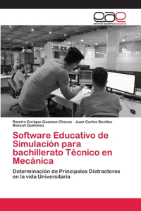 Software Educativo de Simulación para bachillerato Técnico en Mecánica