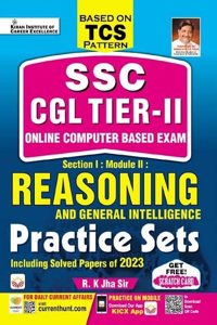 SSC CGL Tier 2 Reasoning Practice Sets Based on TCS Pattern (Hindi Medium) (4395)
