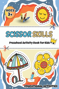 Scissor Skills Preschool Activity Book for Kids