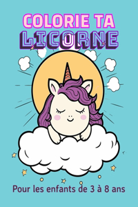 Colorie Ta Licorne