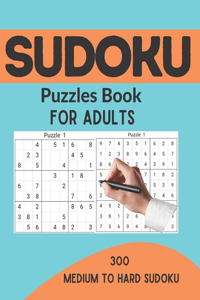 Sudoku Puzzles Book For Adults