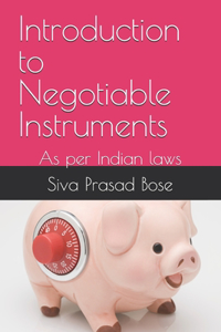 Introduction to Negotiable Instruments