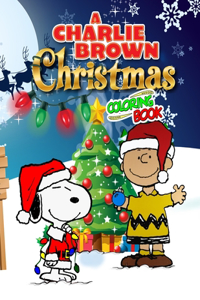 A charlie brown christmas coloring book