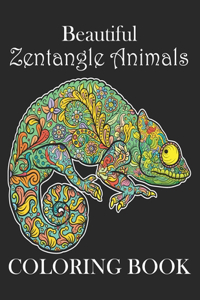 Beautiful Zentangle Animals Coloring Book