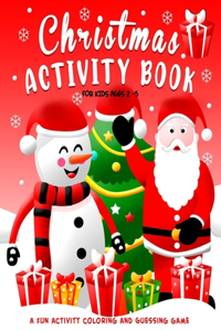 Christmas Activity Book for Kids Ages 2-5