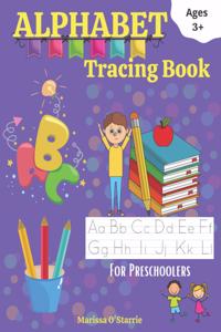 Alphabet Tracing Book for Preschoolers