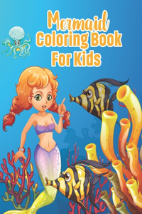 Mermaid Coloring Book For Kids