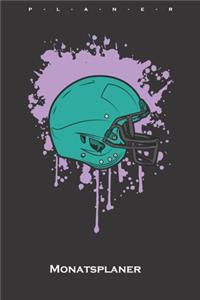 Footballhelm Monatsplaner