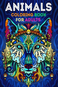 Animals Coloring Book for Adults