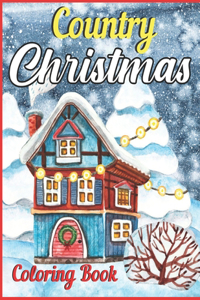 Country Christmas Coloring Book