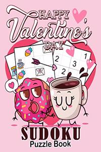 Happy Valentine's day Sudoku Puzzle Book