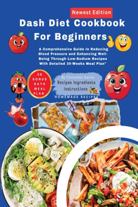 DASH Diet Cookbook For Beginners