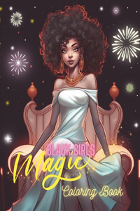 Magic Black Girls Coloring Pages