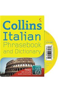 Collins Italian Phrasebook and Dictionary with CD Pack