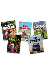 Project X Origins: Brown Book Band, Oxford Level 10: Fast and Furious: Mixed Pack of 5
