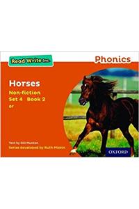 Read Write Inc. Phonics: Horses (Orange Set 4 Non-fiction 2)