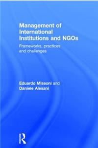 Management of International Institutions and Ngos