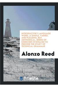 Introductory Language Work