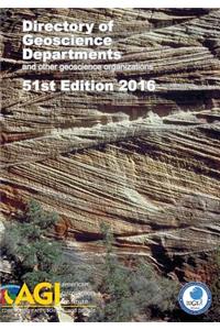 Directory of Geoscience Departments 2016