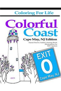 Coloring for Life: Colorful Coast Cape May, NJ Edition