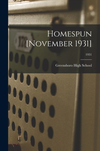 Homespun [November 1931]; 1931