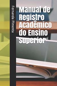 Manual de Registro Acadêmico do Ensino Superior