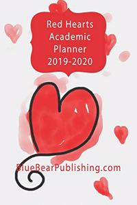 Red Hearts Academic Planner 2019-2020