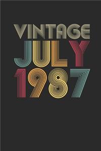 Vintage July 1987