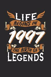 Life Begins in 1997 the Birth of Legends