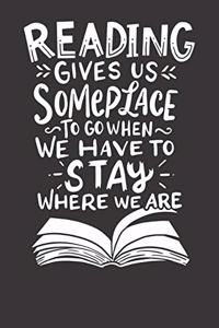 Books Lover Gift Notebook