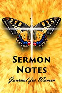Sermon Notes Journal for Women